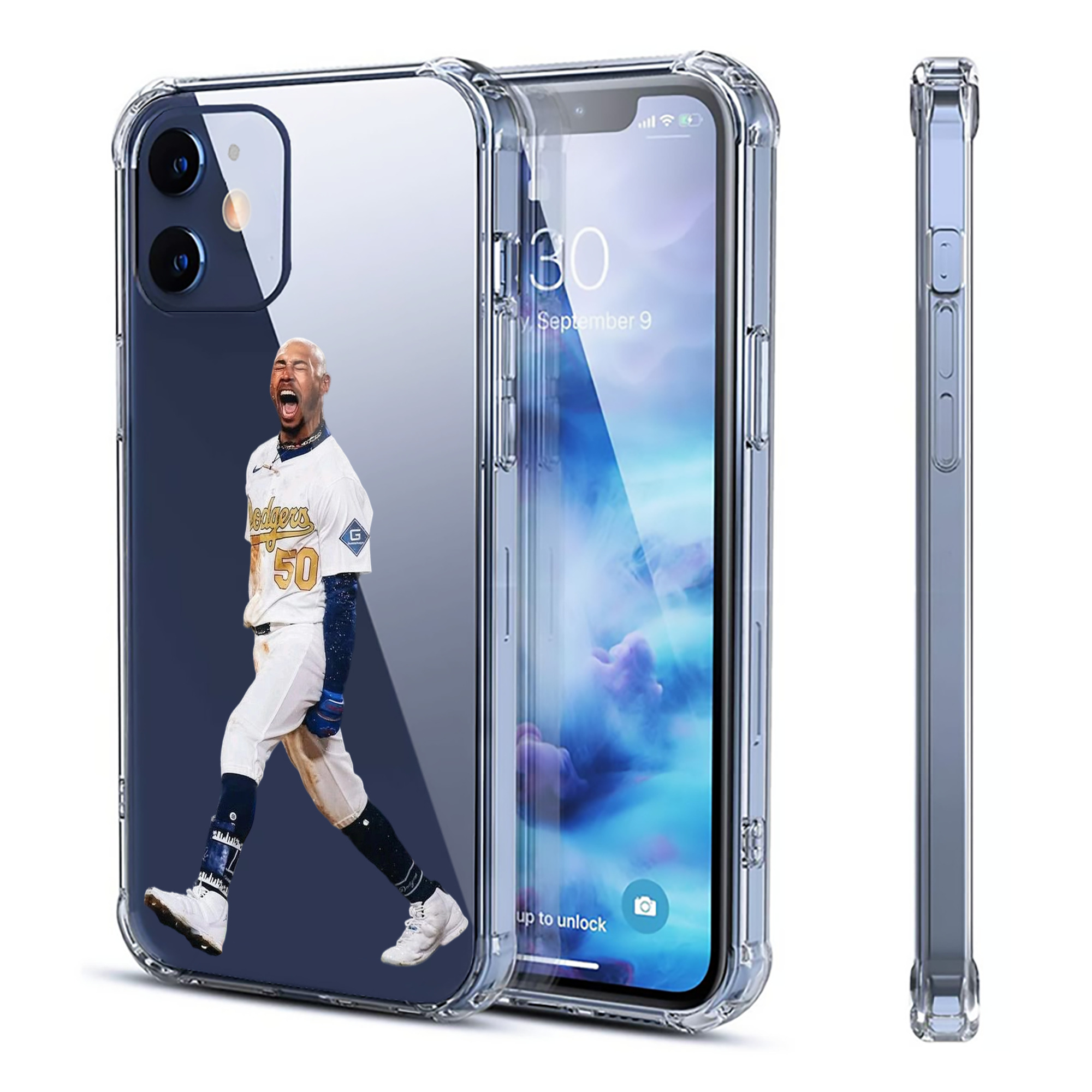  Clear IPhone 12 Case – Soft TPU With UV Print – Enhanced Drop Protection, Precise Fit, Anti-Fingerprint, Customizable Design, Scratch-Resistant, Yellow-Resistant